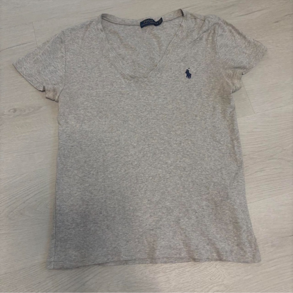 Ralph Lauren Light Gray Polo Shirt
